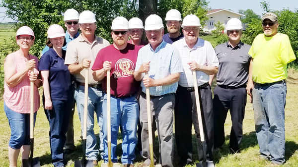City breaks ground for second water tower